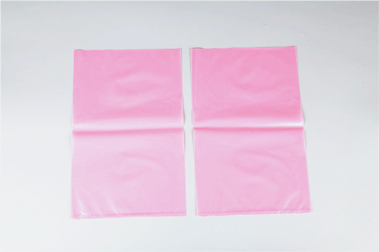 Rosa plastpåse (anpassad)