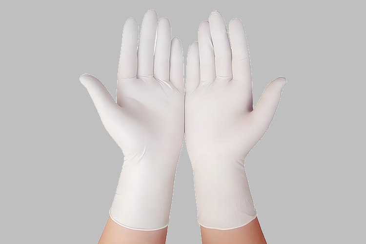 Latex handskar